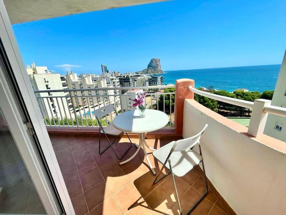 Ferienwohnung Vistas Al Mar Desde El Corazon De Calp Exterior foto
