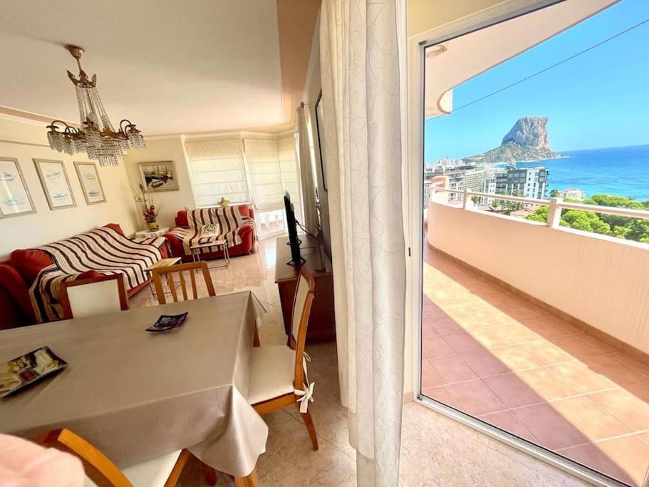 Ferienwohnung Vistas Al Mar Desde El Corazon De Calp Exterior foto